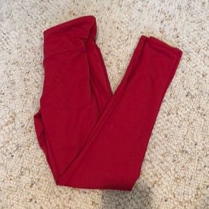 Queenie Ke Red leggings